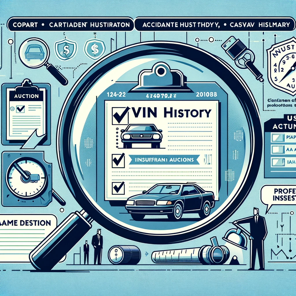 A Guide to Checking VIN History for Cars Purchased from US Insurance Auctions (Copart and IAAI)