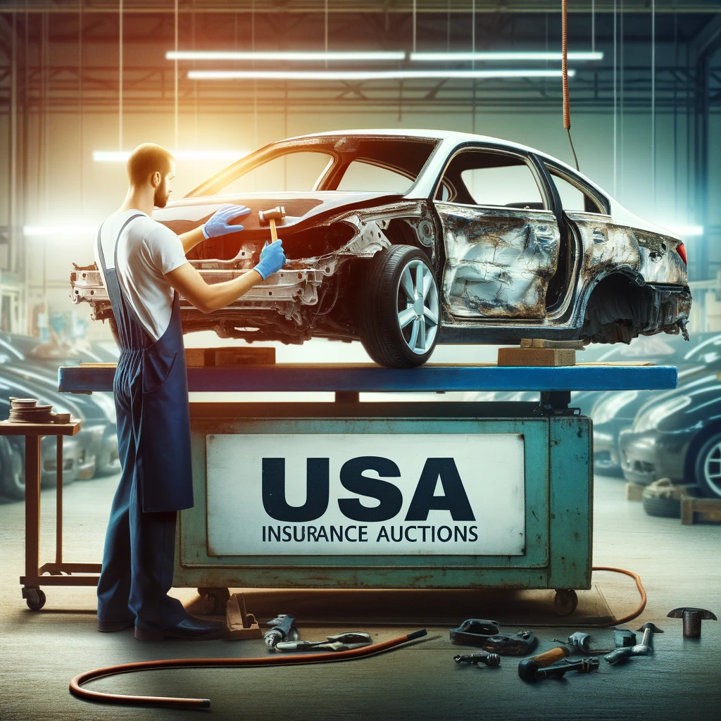 A Guide to Repairing Cars Imported from USA Insurance Auctions