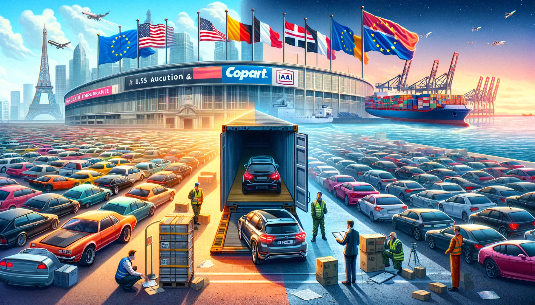 Guide to Importing Cars from US Insurance Auctions to the EU